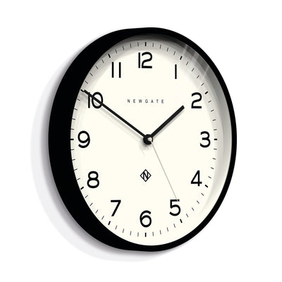 Newgate Number Three Echo Clock Silicone Black