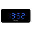 Newgate Space Hotel Hypertron Alarm Clock Black Case - Black Lens - Blue Led