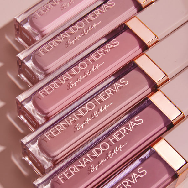 Nude 3 (Peachy Beige Nude) Lip Shine Argan Gloss by Fernando Hervas