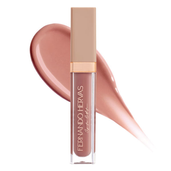 Nude 3 (Peachy Beige Nude) Lip Shine Argan Gloss by Fernando Hervas