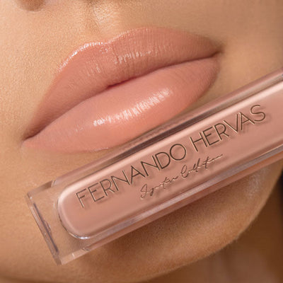 Nude 3 (Peachy Beige Nude) Lip Shine Argan Gloss by Fernando Hervas