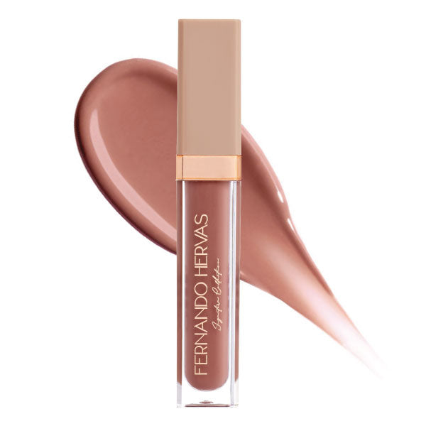 Nude 6 (Deep Rosy Nude) Lip Shine Argan Gloss by Fernando Hervas