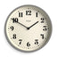 Newgate Number Four Wall Clock Matte Posh Grey