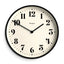 Newgate Number Two Wall Clock Matte Black