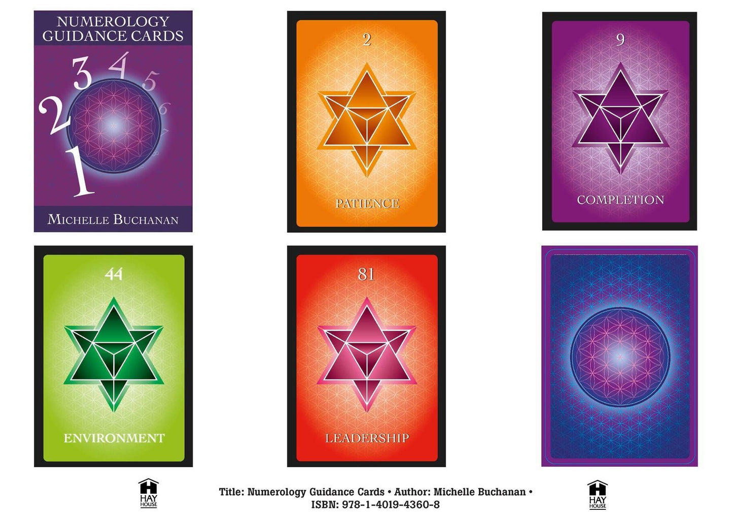 Numerology Guidance Cards: A 44-Card Deck and Guidebook