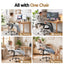 Artiss Executive Office Chair Leather Recliner White