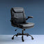 Artiss Office Chair Leather Computer Desk Chairs Executive Gaming Study Black