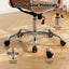 Artiss Office Chair Conference Chairs PU Leather Mid Back Brown