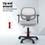 Artiss 2x Mesh Office Chair Computer Gaming Desk Chairs Work Study Mid Back Grey