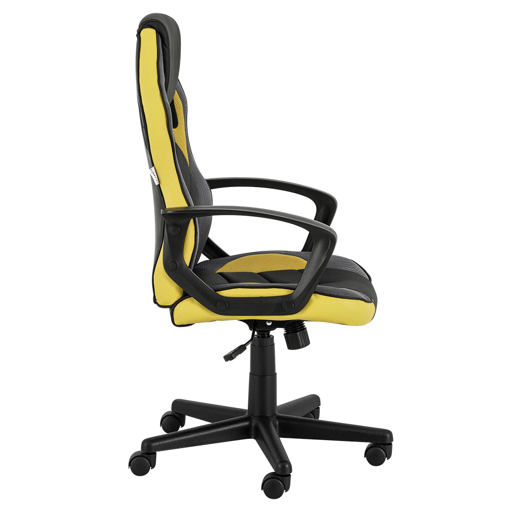 Artiss Gaming Office Chair Computer Executive Racing Chairs High Back Yellow