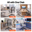 Artiss Mesh Office Chair Mid Back Grey