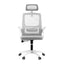 Artiss Ergonomic Office Chair Computer Desk Chairs Headrest Adjustable Grey