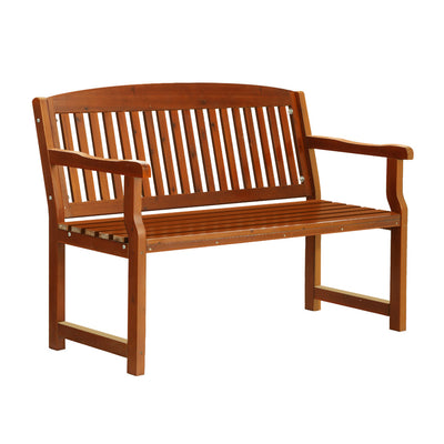 Gardeon Outdoor Garden Bench Seat Wooden Chair Patio Furniture Timber Lounge