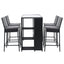 Gardeon Outdoor Bar Set Table Stools Furniture Dining Chairs Wicker Patio Garden