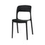 Gardeon 4PC Outdoor Dining Chairs Stackable PP Patio Chair Garden Furniture Black