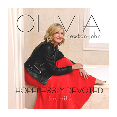 Olivia Newton-John-Hopelessly Devoted - The Hits CD Framed Album Art