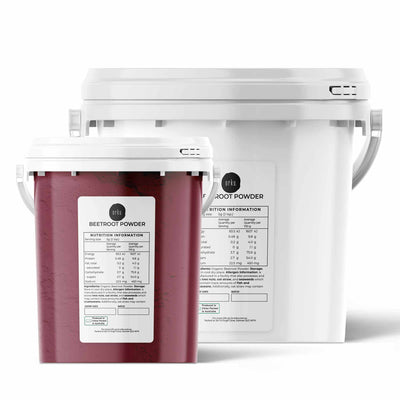 Organic Beetroot Powder Bucket Superfood Beet Root Supplement Beta Vulgaris