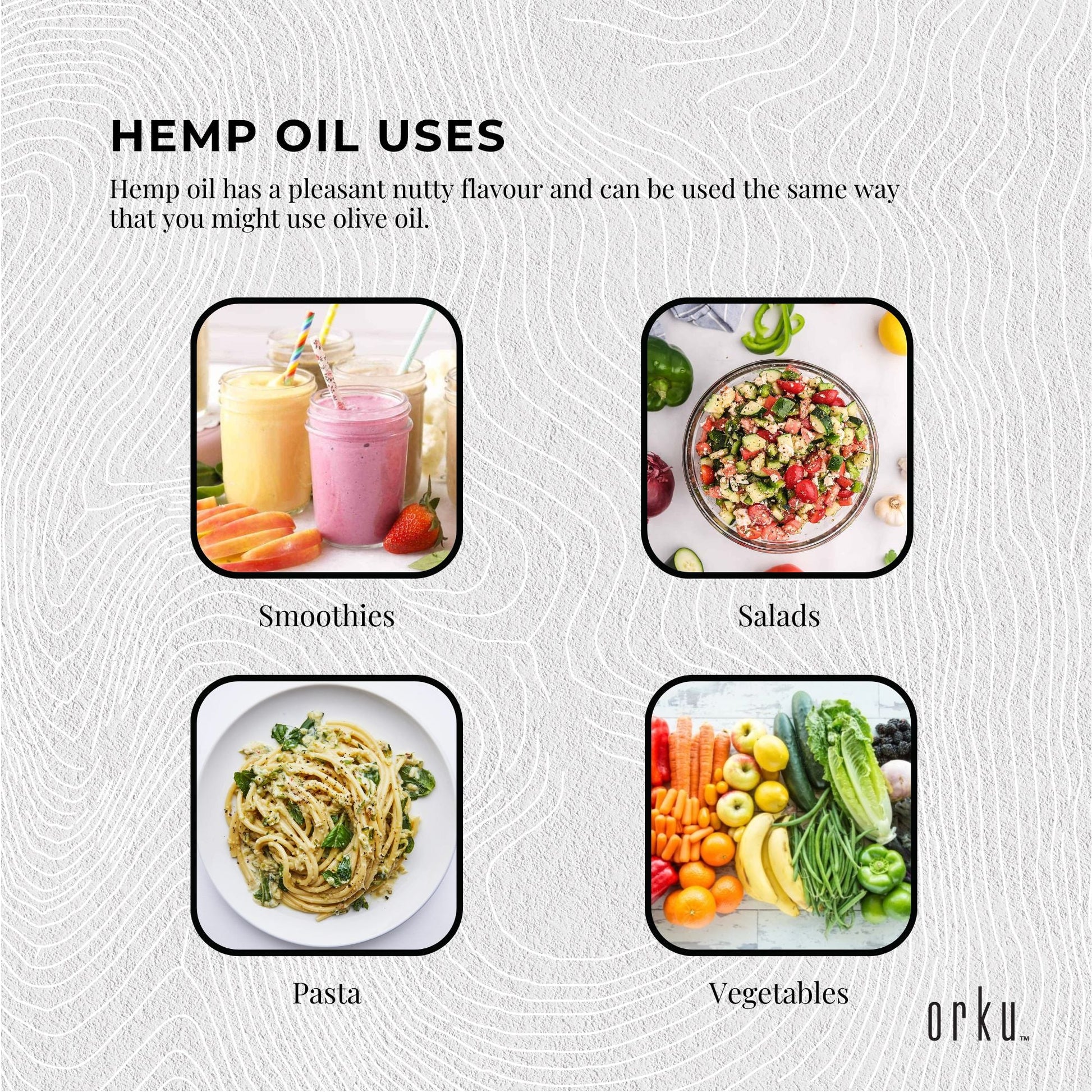 Organic Hemp Seed Oil - Food Grade Healthy Oils Foods - Bulk