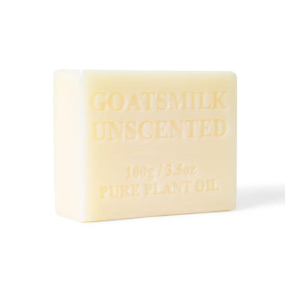 Orku 10 x 100g Unscented Goat Milk Soap Bars Australian Made