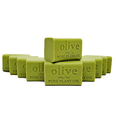 Orku 10 x 200g Olive Plant Oil Soap Bars Australian Made