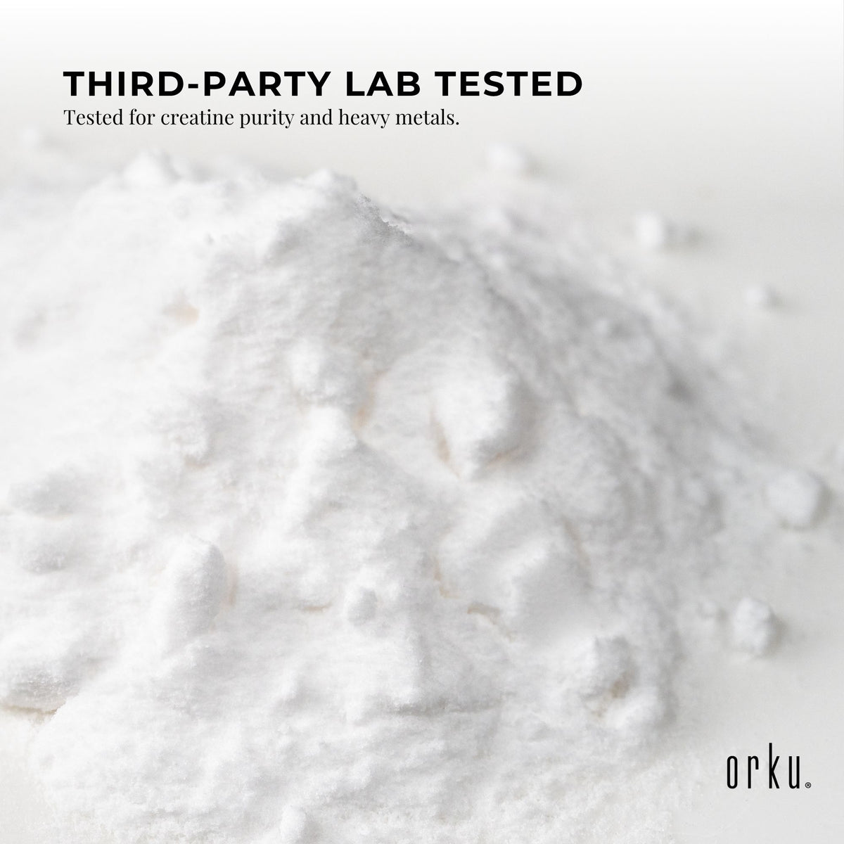 Orku 100g Creatine Monohydrate Powder 200 Mesh Micronised 99.9% Pure
