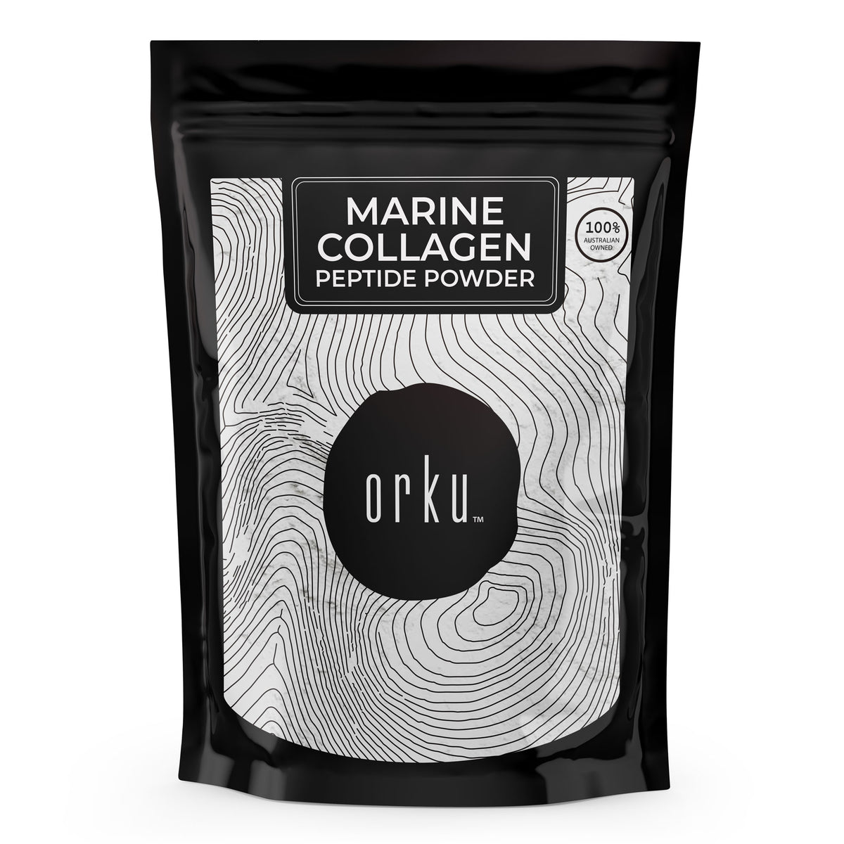 Orku 100g Marine Collagen Peptide Powder - Pure Type I Hydrolysed Protein