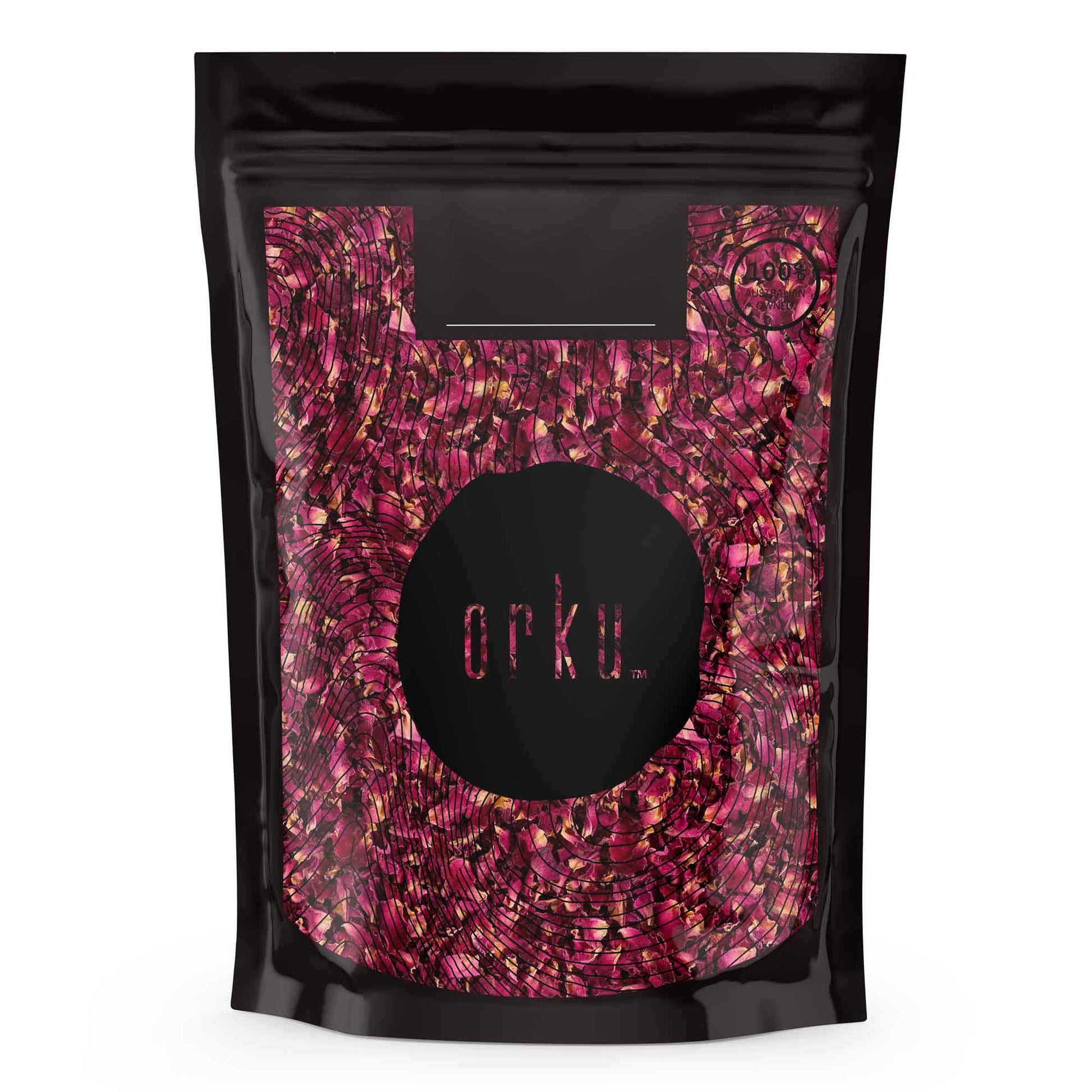 Orku 100g Organic Dried Red Rose Petals Potpourri Wedding Confetti