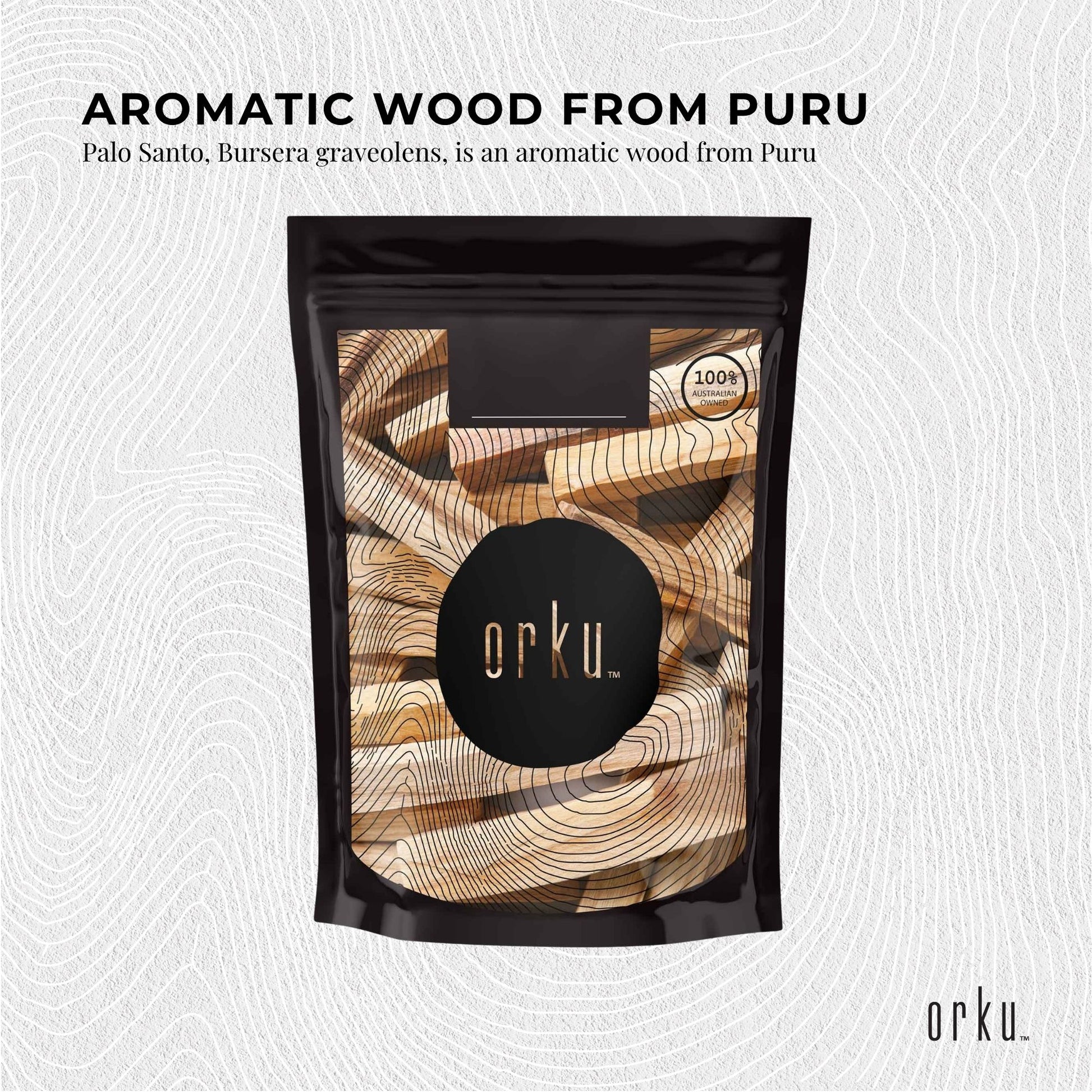 Orku 50g Palo Santo Holy Wood Incense Sticks