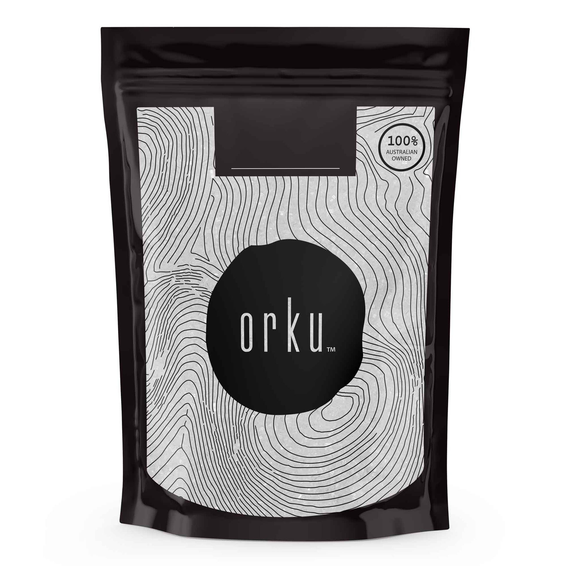 Orku 100g USP Epsom Salt Crystals - Magnesium Sulphate Bath Garden Household Use