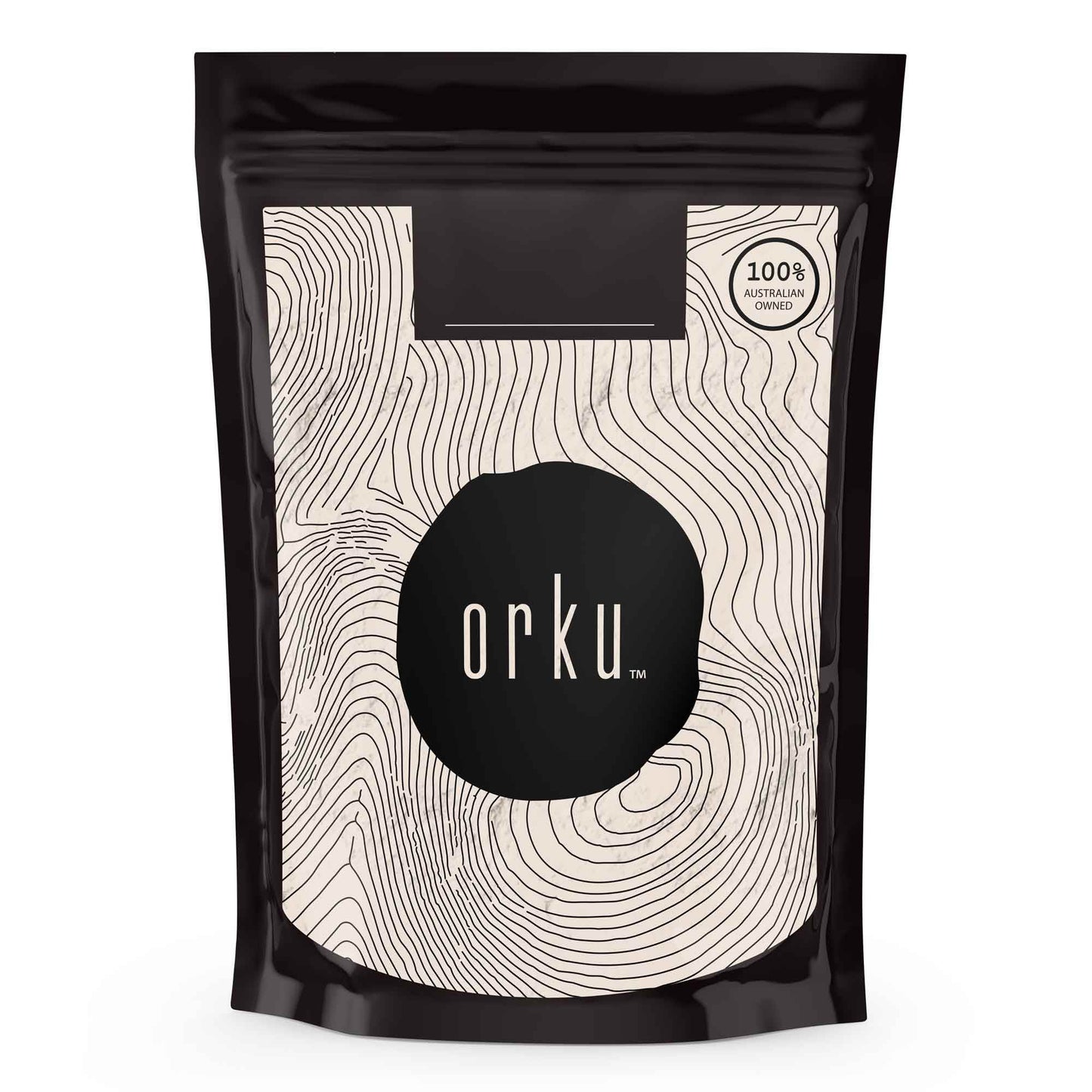 Orku 100g Whey Protein Isolate Powder WPI 90% Unflavoured Native Bag