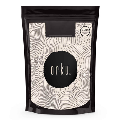 Orku 400g Whey Protein Isolate Powder WPI 90% Unflavoured Native Bag
