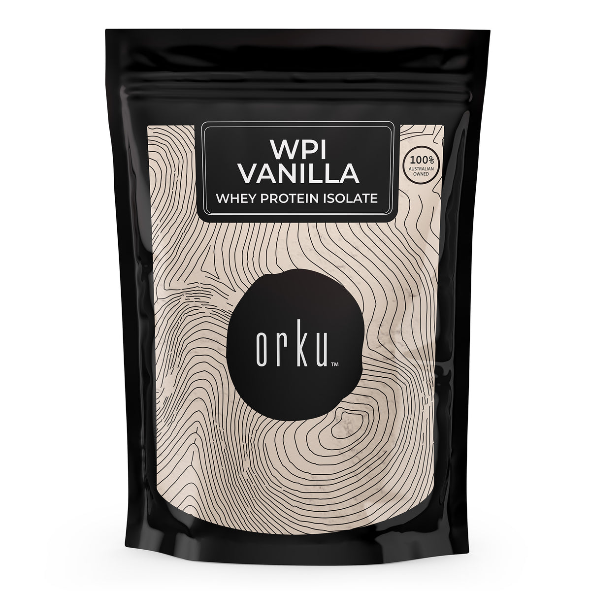 Orku 2Kg Whey Protein Isolate WPI Vanilla Powder