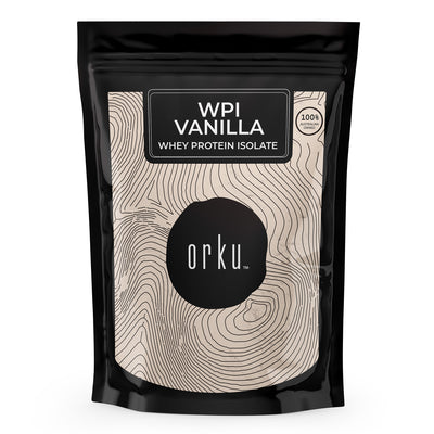 Orku 2Kg Whey Protein Isolate WPI Vanilla Powder