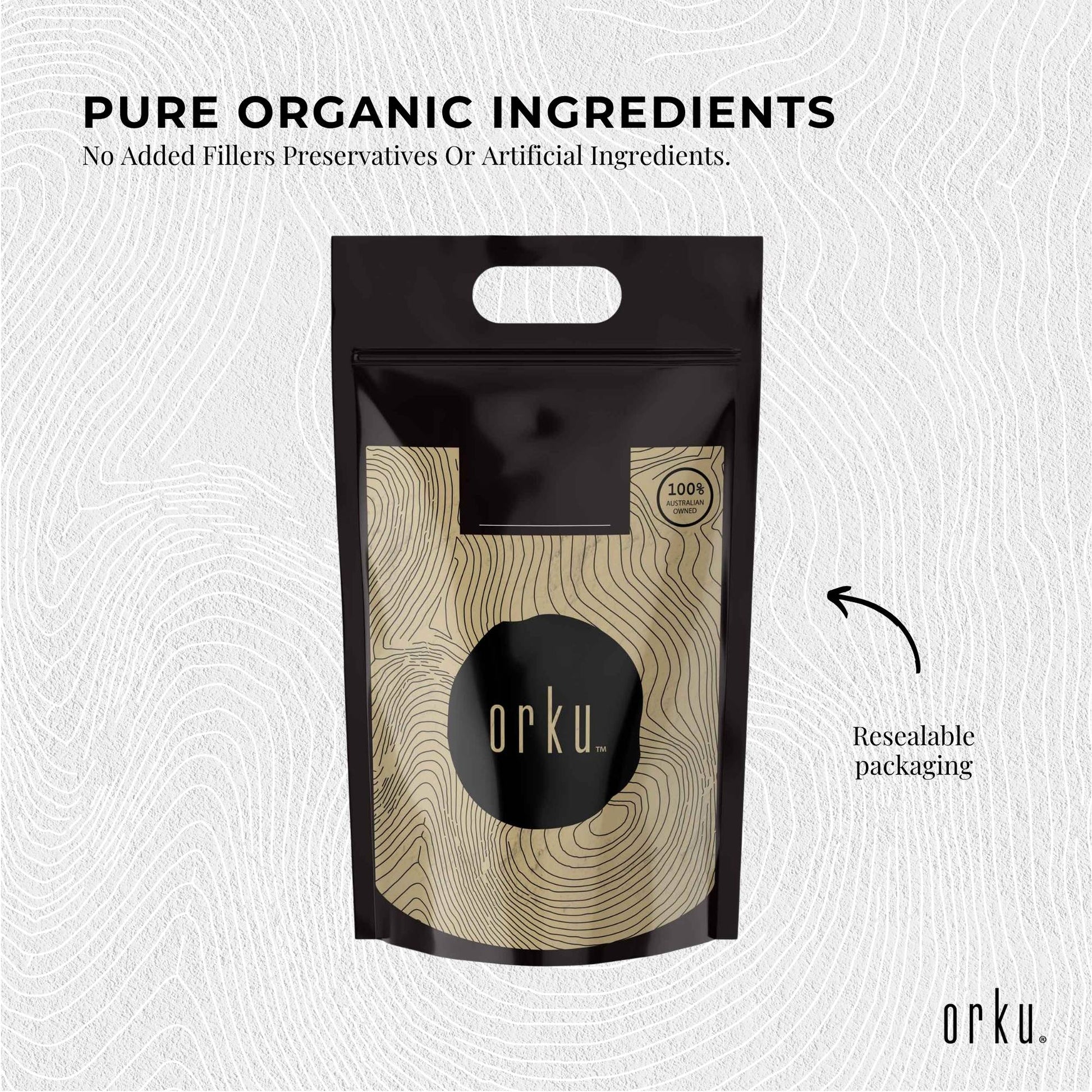 Orku 10Kg Organic Amla Powder - Indian Gooseberry Amalaki Fruit Powder