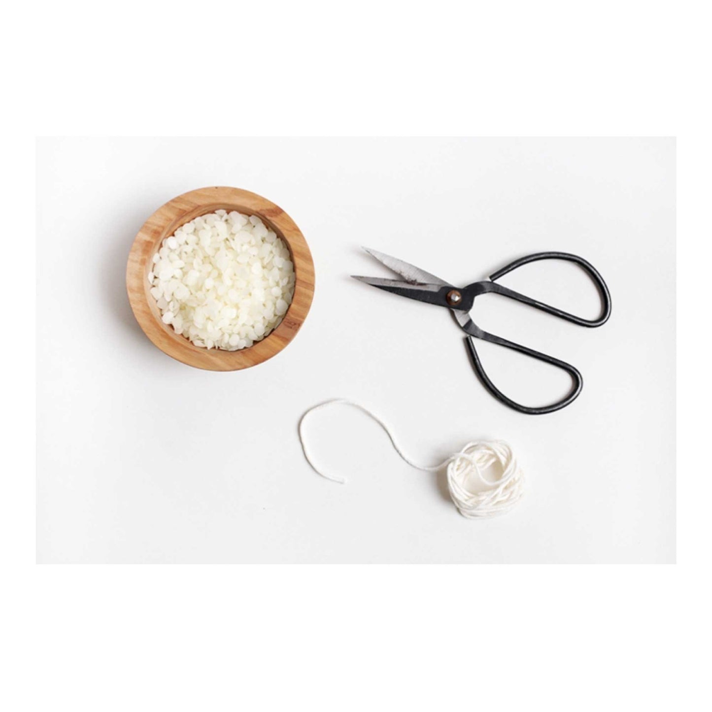 Orku 10Kg Pure Beeswax Pellets White BP Grade Refined Bead - Candle Cosmetic Bulk