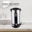 Orku 10L Candle Wax Heater - Core Heating With Tap For Candle Making Silver