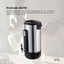 Orku 10L Candle Wax Heater - Core Heating With Tap For Candle Making Silver