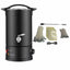 Orku 10L Candle Wax Melter with Tap and Accessories - 220-240V Electric Black