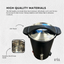 Orku 10L Electric Candle Wax Heater Melter With Tap for Candle Making Black