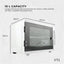 Orku 10L UV Disinfection Cabinet for Salon Beauty Nail Tool Storage