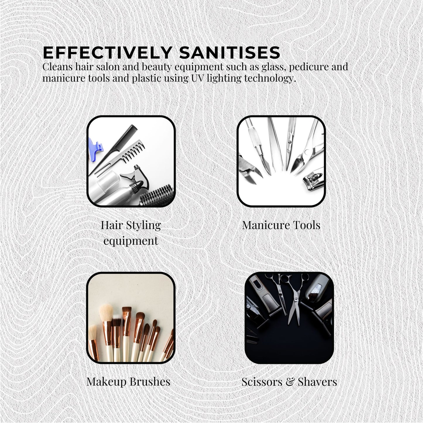 Orku 10L UV Steriliser Box Beauty Equipment Sanitising Salon Tools Sterilizer