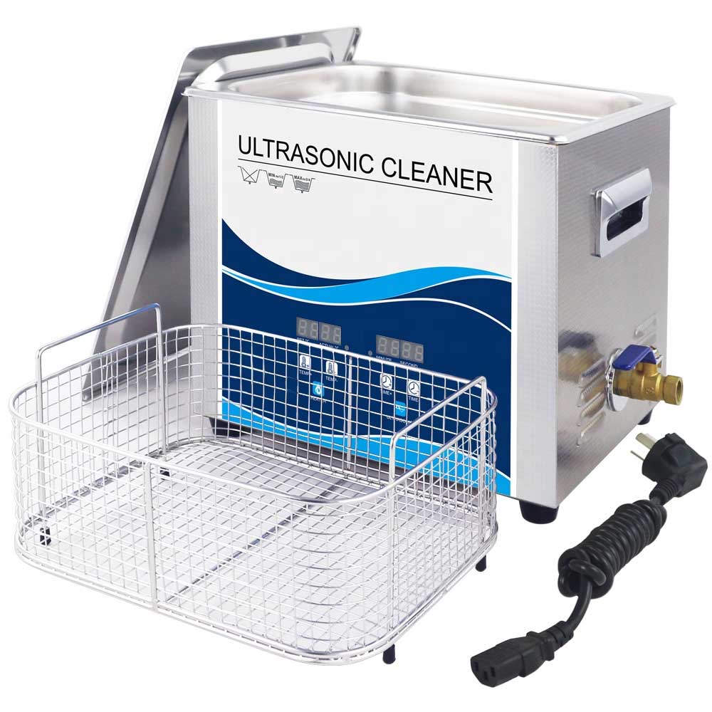 Orku 10L Ultrasonic Jewellery Cleaner Professional Machine + Digital Timer