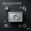 Orku 15L Ultrasonic Jewellery Cleaner Professional Machine + Digital Timer