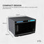 Orku 16L Black UV Electric Towel Warmer Steriliser Cabinet Salon Heat Sanitiser