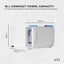 Orku 16L Electric Towel Warmer UV Cabinet Salon Spa White