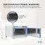 Orku 16L Electric Towel Warmer UV Cabinet Salon Spa White