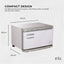 Orku 18L UV Disinfection Electric Towel Warmer Cabinet Salon Spa White