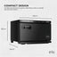 Orku 18L UV Electric Towel Warmer Cabinet Salon Spa Black
