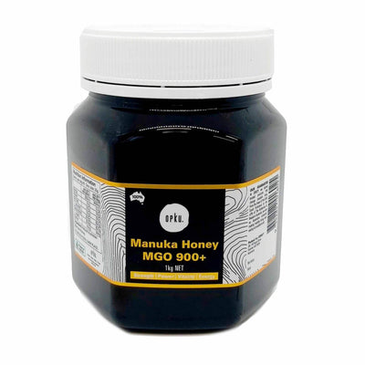Orku 1Kg MGO 900+ Australian Manuka Honey - 100% Raw Natural Pure Jelly Bush
