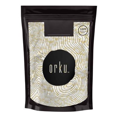 Orku 1Kg Pure Beeswax Pellets White BP Grade Refined Beads - Candle Cosmetic DIY